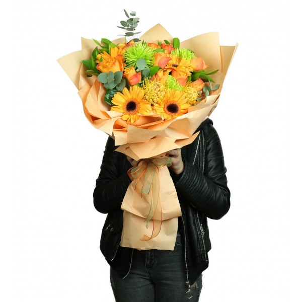 Love Orange Bouquet